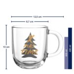 Silenzio - шолја, 400мл, Xmas Tree - Image 3