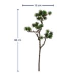 Silenzio - вештачко цвеќе, 62см, Japanese pine branch - Image 3