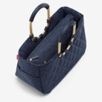 Loopshopper M - торба, Frame Rhombus Midnight - Image 2