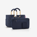 Loopshopper M - торба, Frame Rhombus Midnight - Image 4