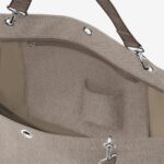Shopper Xl - ташна, Herringbone Mokka - Image 3