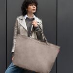 Shopper Xl - ташна, Herringbone Mokka - Image 7