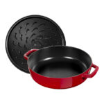 Staub Braisers - сад за готвење, 24 см, cherry - Image 4