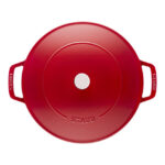 Staub Braisers - сад за готвење, 24 см, cherry - Image 6