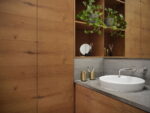 Zone Ume - чаша за четки, Brass finish - Image 3