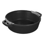 Staub Stackable set - 2 тенџериња и тава со капак, 24 см, black - Image 8