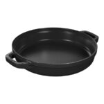 Staub Stackable set - 2 тенџериња и тава со капак, 24 см, black - Image 9
