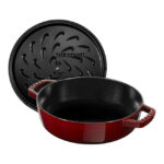 Staub Braisers – сад за готвење, 24 см, grenadine red - Image 5