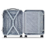 Nosybe Carry On 55 cm 4 wheels – куфер Silver - Image 3