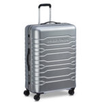 Nosybe Suitcase L 76 cm 4 wheels – куфер Silver - Image 2