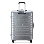 Nosybe Suitcase L 76 cm 4 wheels – куфер Silver - Image 4