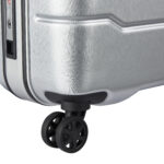 Nosybe Suitcase L 76 cm 4 wheels – куфер Silver - Image 8