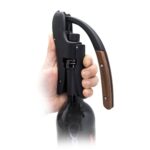 Lever Corkscrew Black + Walnut - отварач - Image 2