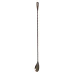 Vintage Copper Twisted Spoon - лажица за коктел