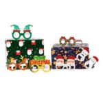 Holiday Paper Eyeglasses - сет од 8 пара новогодишни украсни очила - Image 7