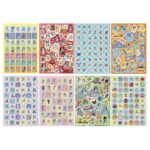 Bluey Glitter Sticker Book A5 - книга со стикери, 8 Sheets - Image 2