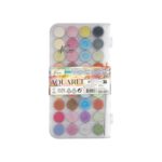 Metallic Aquarel Set, 36Pcs In Transparent Palette - водени боици - Image 2