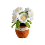 Crochet Kit - сет за плетење, Flower Pot Daisy - Image 2
