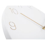 Wall Clock Charm Engraved Number - часовник, White - Image 4
