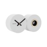 Wall Clock Duo Cuckoo - часовник White