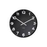 Wall Clock New Classic Medium - часовник Black