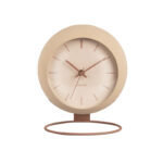 Table Clock Nirvana Globe - часовник Sand brown - Image 2