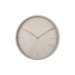 Wall Clock Belle Numbers - часовник Warm grey