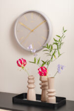 Wall Clock Belle Numbers - часовник Warm grey - Image 4