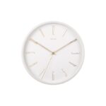 Wall Clock Belle Numbers - часовник White