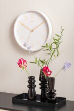 Wall Clock Belle Numbers - часовник White - Image 4