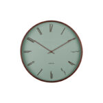 Wall Clock Scandia - часовник Grayed jade