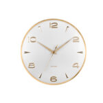 Wall Clock Sienna Glow - часовник White
