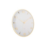Wall Clock Sienna Glow - часовник White - Image 2