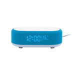 Alarm Clock Vogue w. Phone Charge - часовник со полнач, Blue - Image 2
