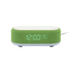 Alarm Clock Vogue w. Phone Charge - часовник со полнач, Green - Image 2