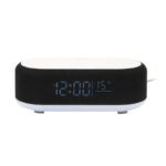 Alarm Clock Vogue w. Phone Charge - часовник со полнач, Black - Image 2