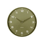 Wall Clock Orgullo - часовник Army green
