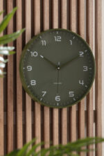Wall Clock Orgullo - часовник Army green - Image 4