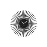 Wall Clock Polo - часовник Black