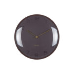 Wall Clock Fuerte Dome - часовник Earth brown