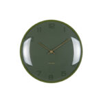 Wall Clock Fuerte Dome - часовник Luxury green
