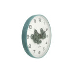 Wall Clock Open Gear - часовник Misty blue & jungle green - Image 2