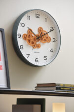 Wall Clock Open Gear - часовник Jungle green - Image 4