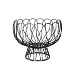 Fruit Basket Wired - сад за овошје, Black