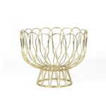 Fruit Basket Wired - сад за овошје, Gold plated
