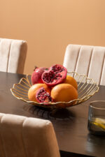 Fruit Basket Leaf - сад за овошје, Gold plated - Image 4