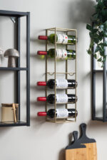 Wine Rack Single - полица за вино Gold - Image 3