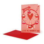 Greeting Card - картичка за честитање, Love Wheel