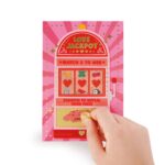 Scratch Off Card - картичка за честитање, Love Jackpot