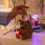 Desk Friends - Ceramic Pen Holder - Teddy Bear - Image 3